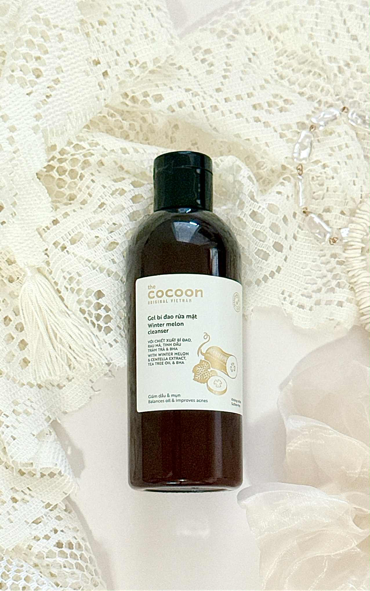 COCOON Wintermelon Facial Gel Cleanser